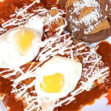 Build Your Own Chilaquiles at Fiesta Market & Restaurant in Calgary